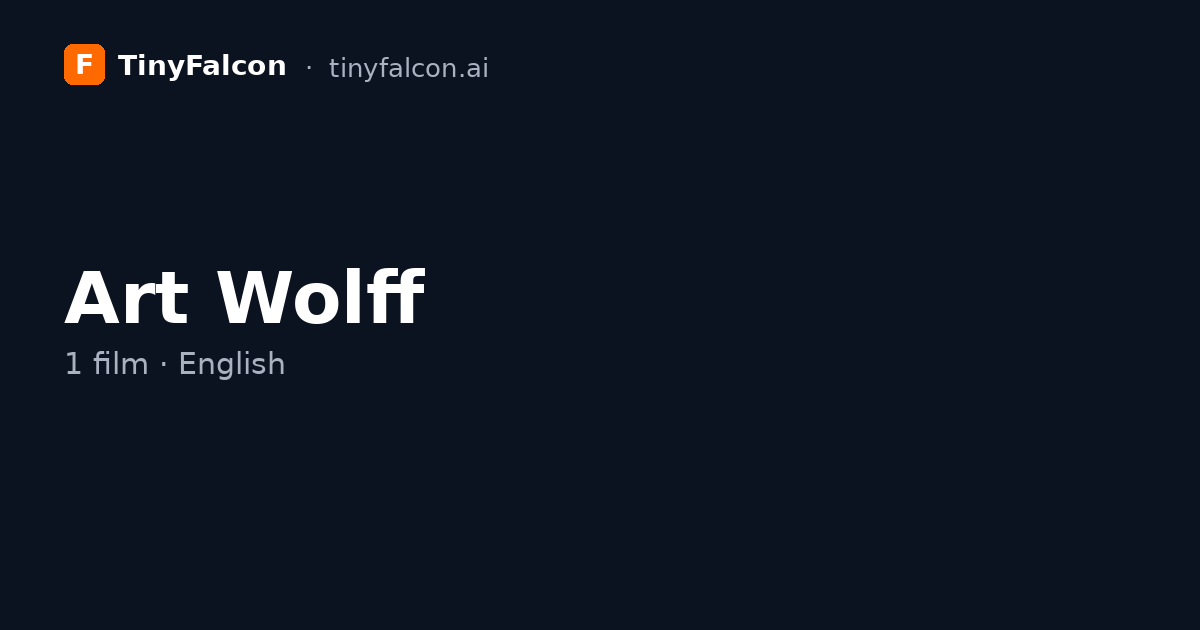 Art Wolff