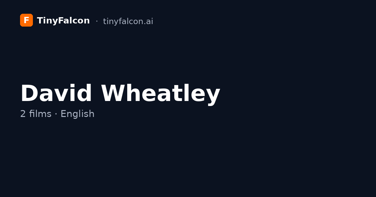 David Wheatley
