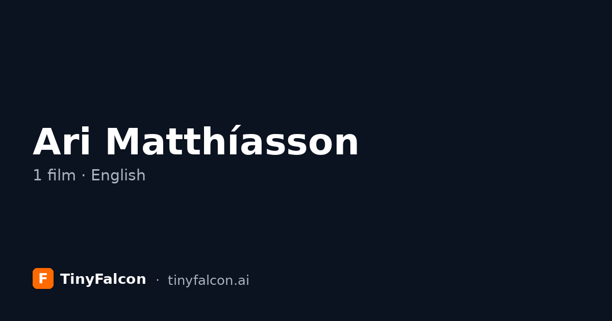 Ari Matthíasson