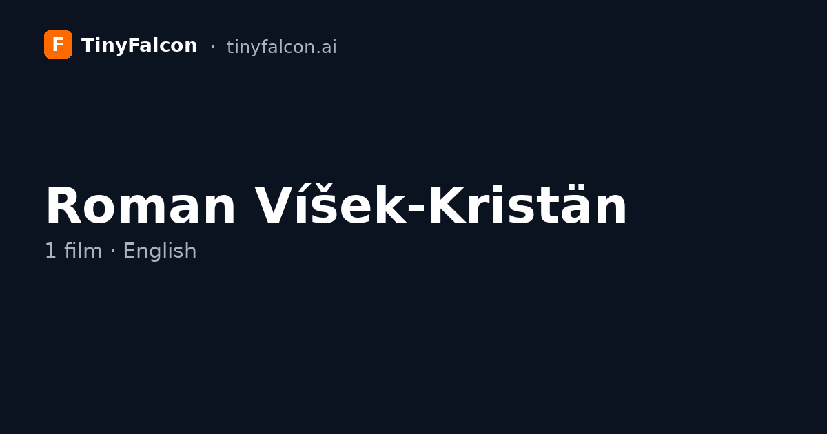 Roman Víšek-Kristän