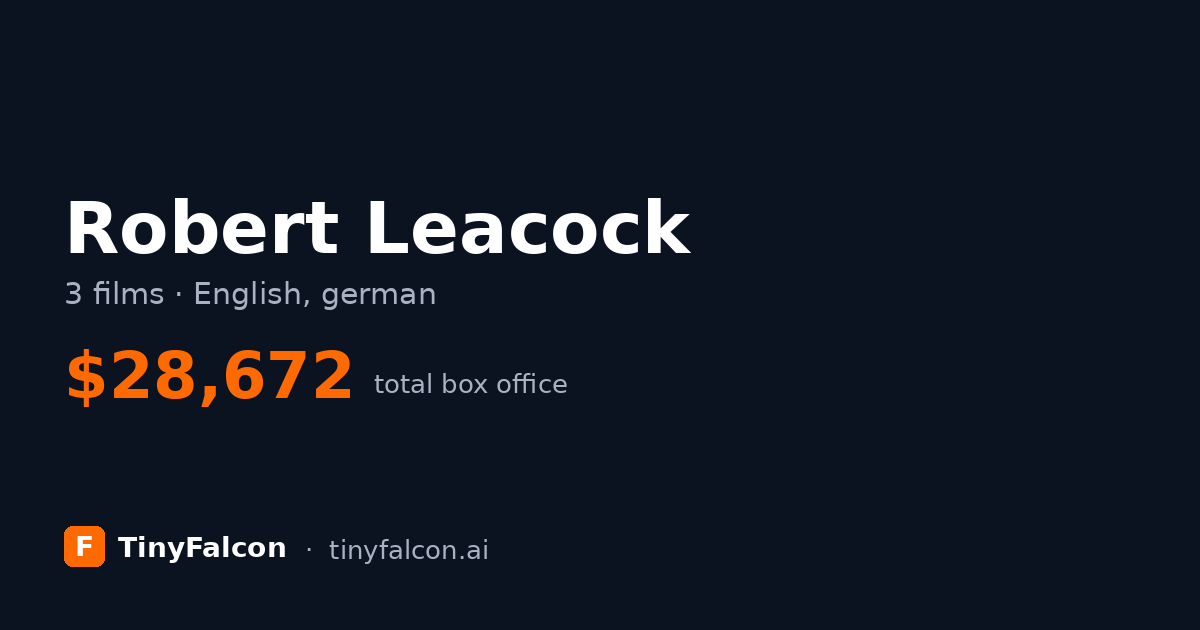 Robert Leacock