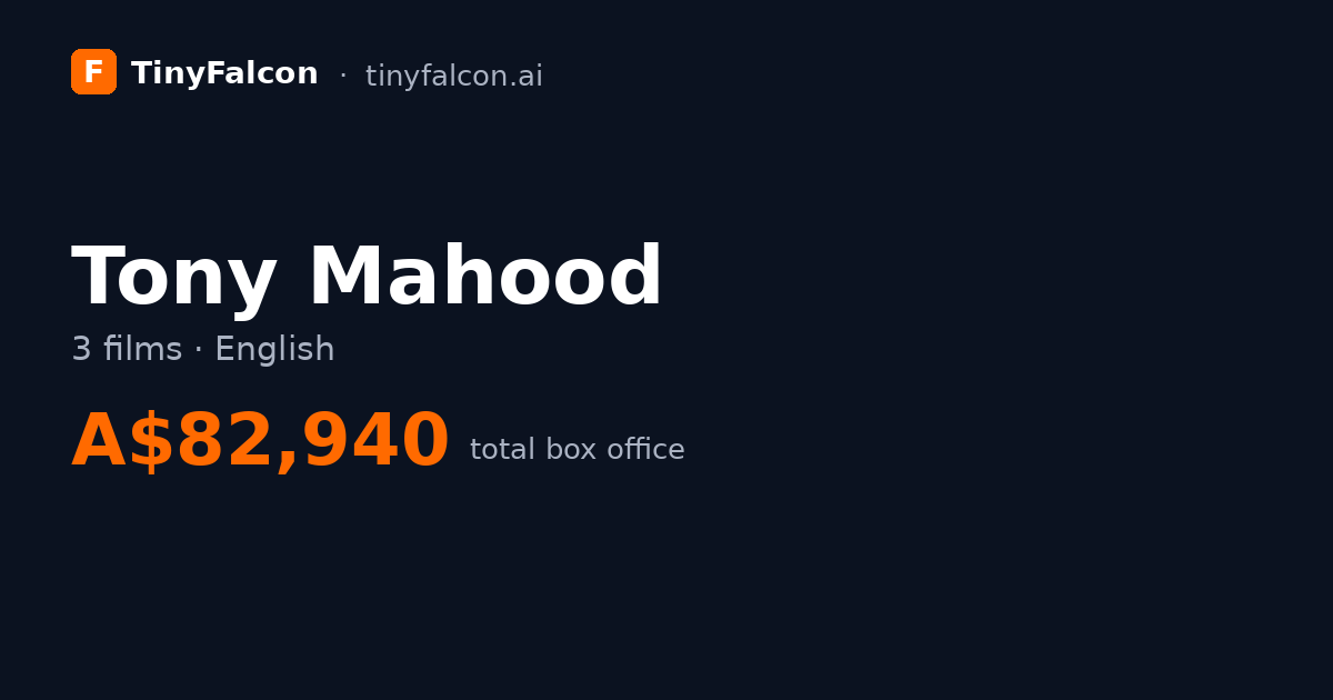 Tony Mahood