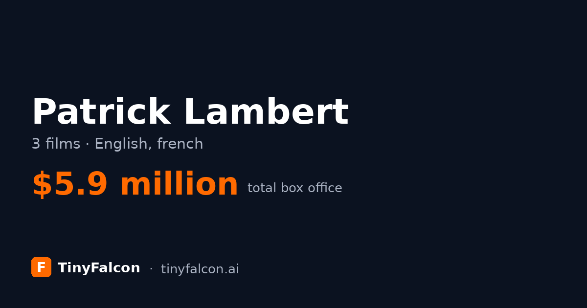 Patrick Lambert