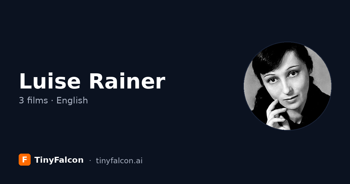 Luise Rainer
