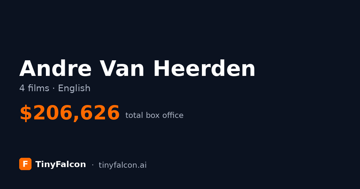 Andre Van Heerden