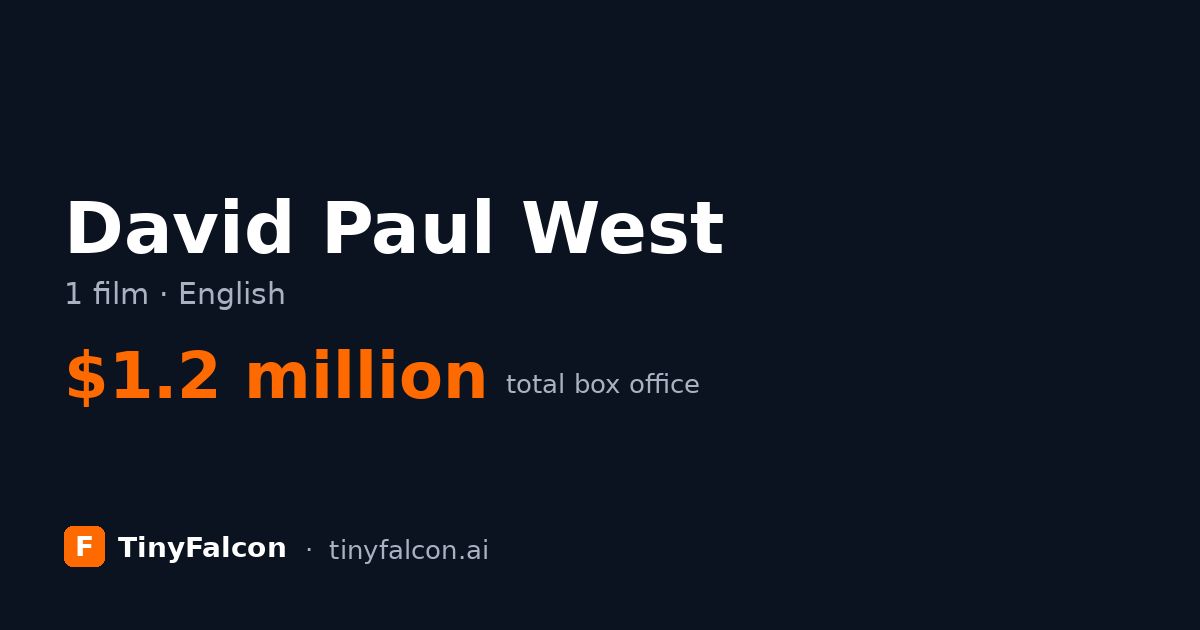 David Paul West