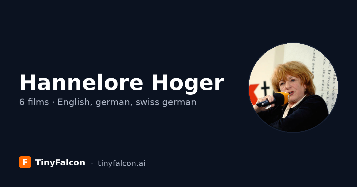 Hannelore Hoger