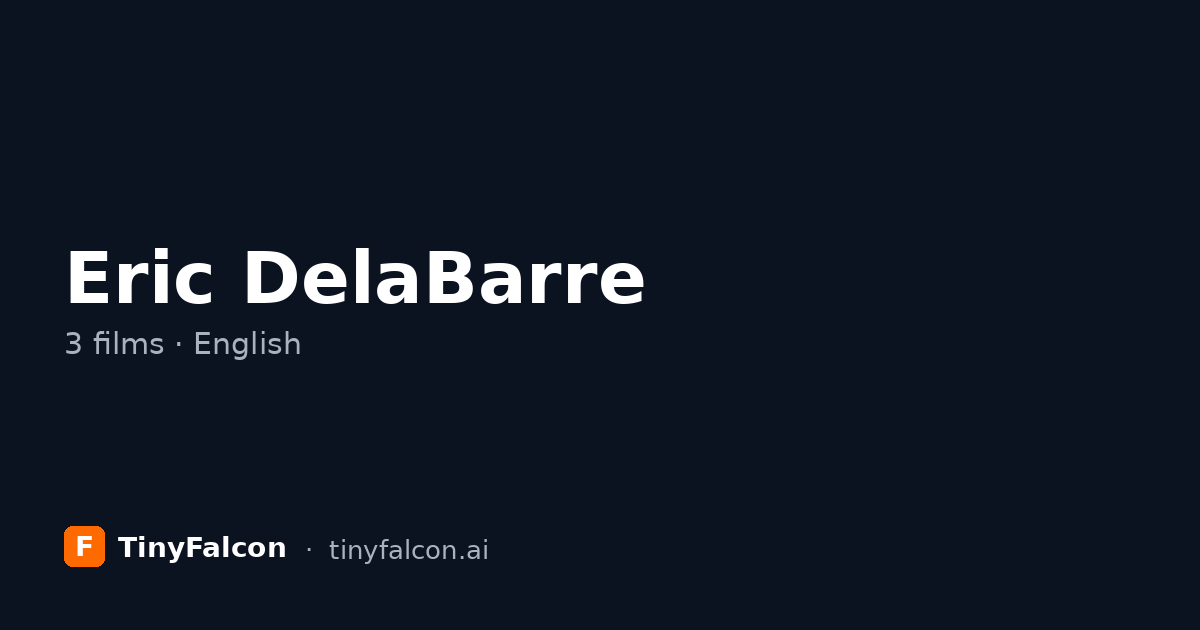 Eric DelaBarre