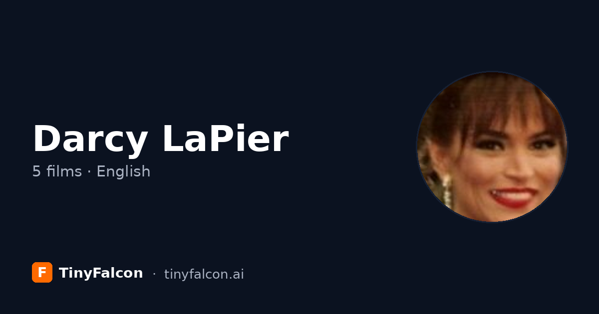 Darcy LaPier