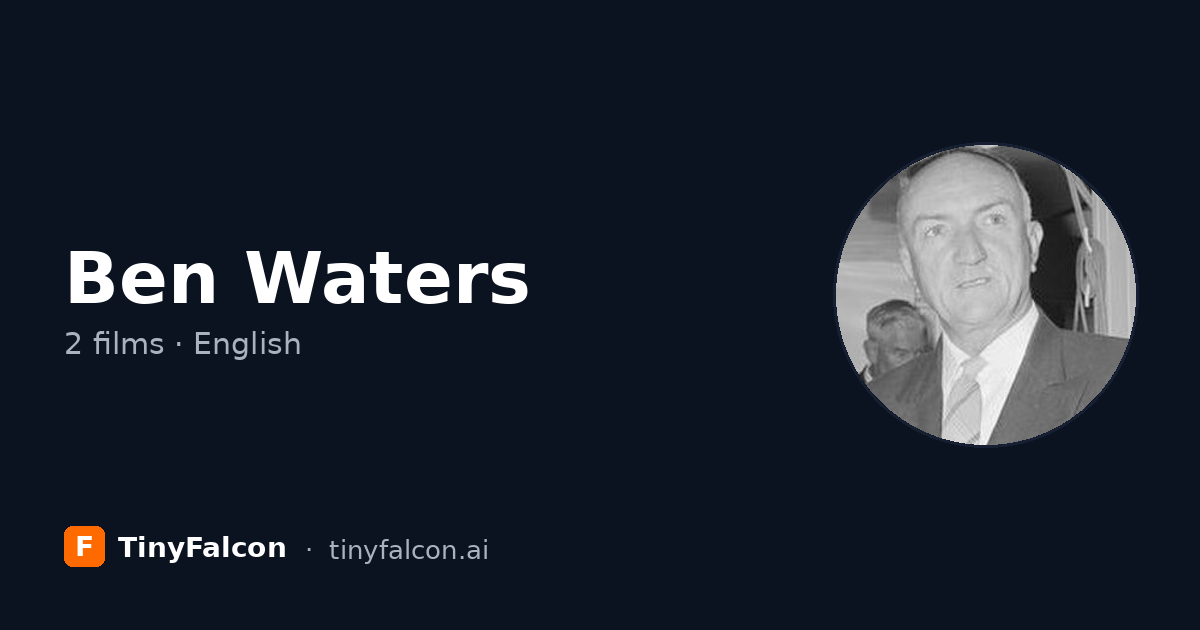 Ben Waters
