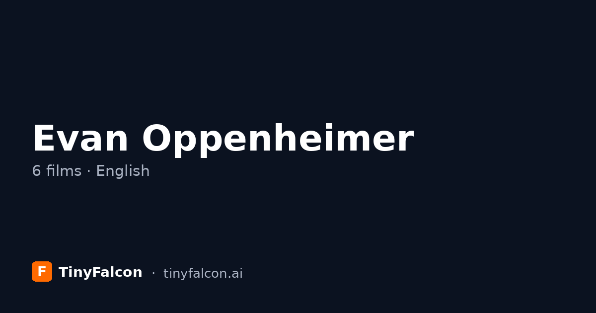 Evan Oppenheimer