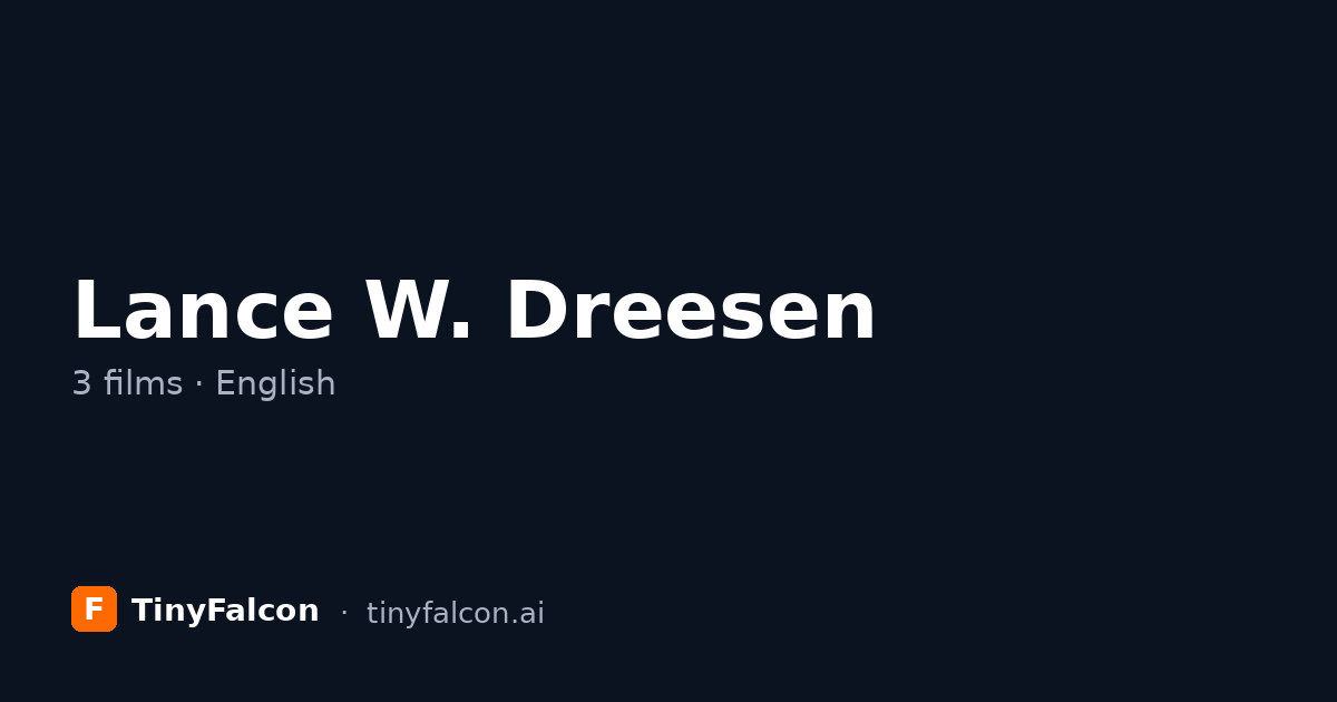 Lance W. Dreesen