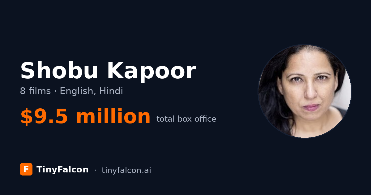 Shobu Kapoor
