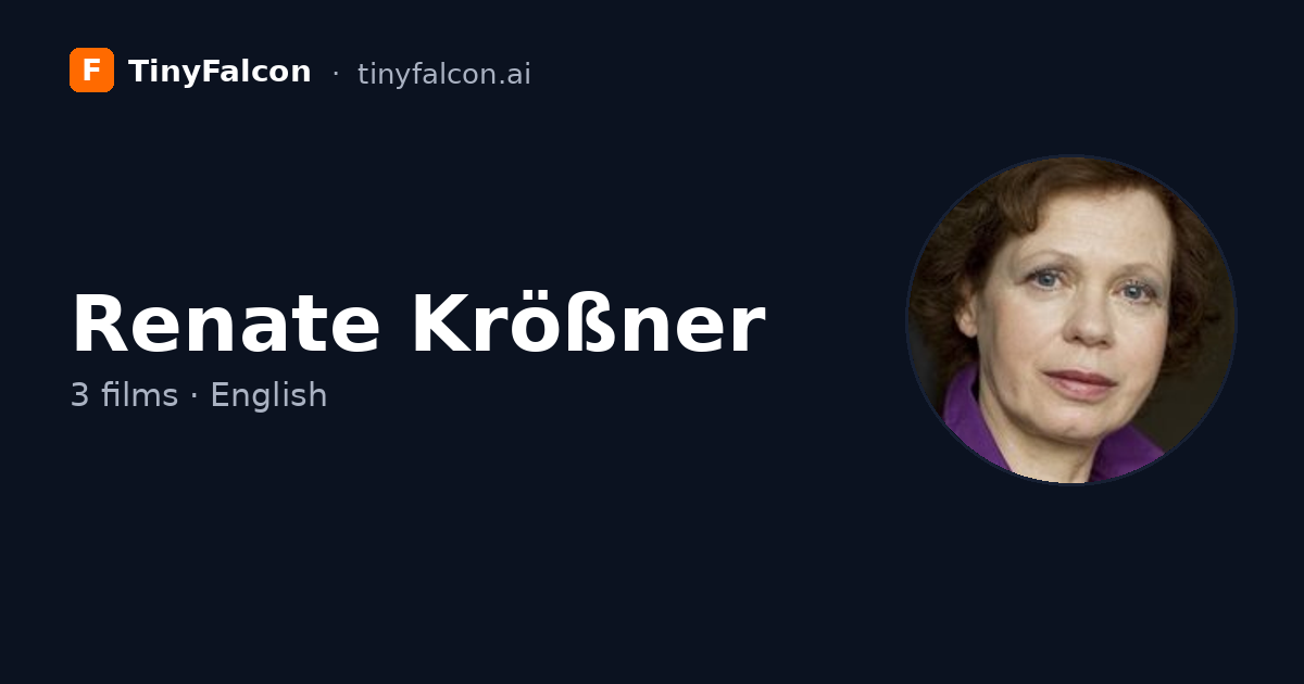 Renate Krößner