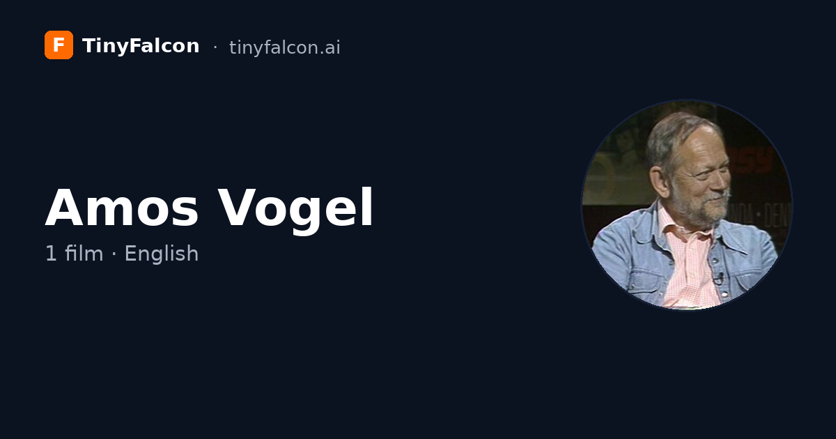 Amos Vogel