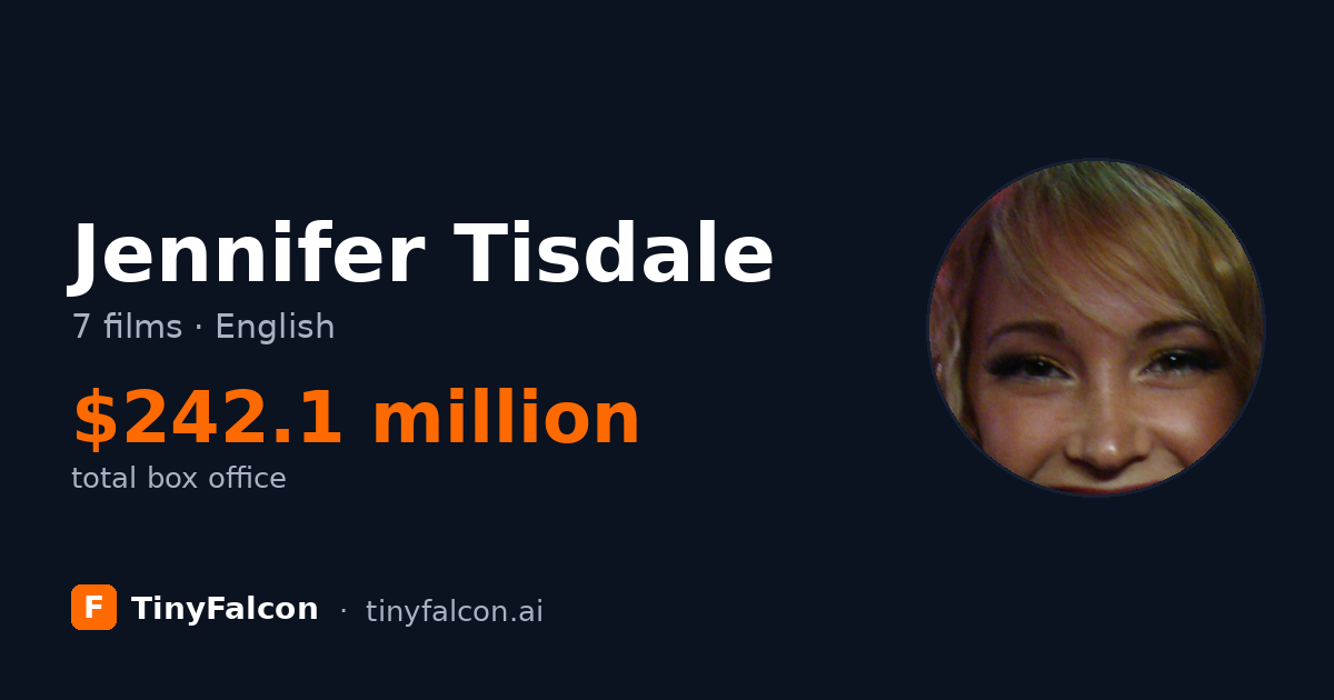 Jennifer Tisdale