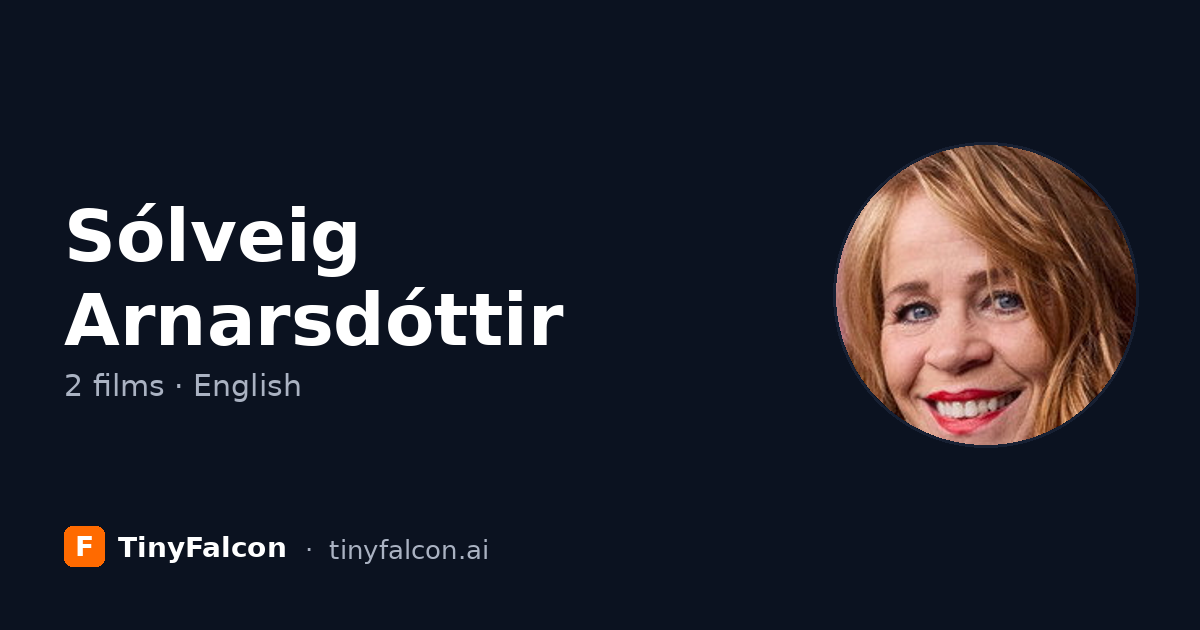 Sólveig Arnarsdóttir