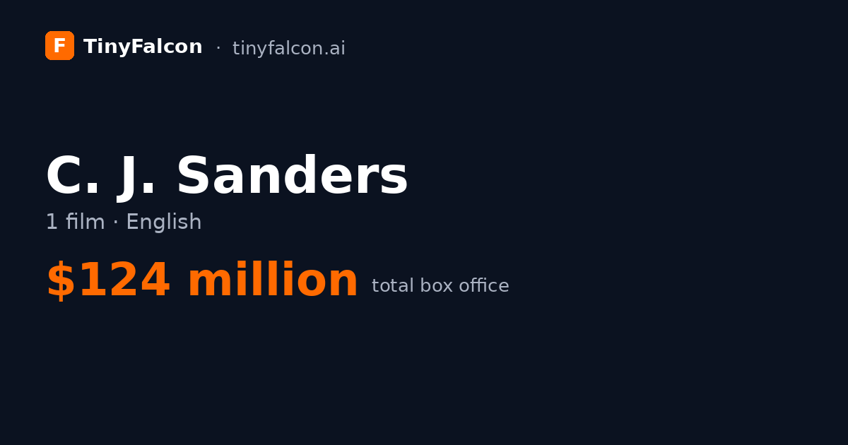 C. J. Sanders