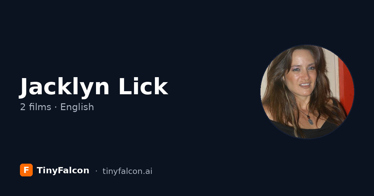 Jacklyn Lick