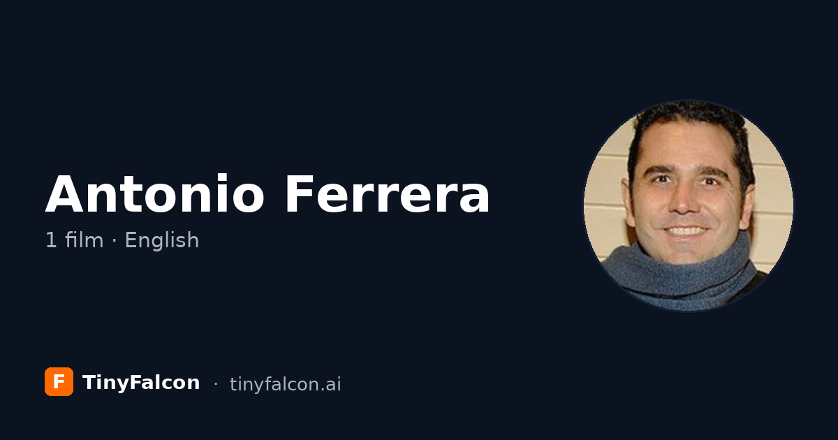 Antonio Ferrera