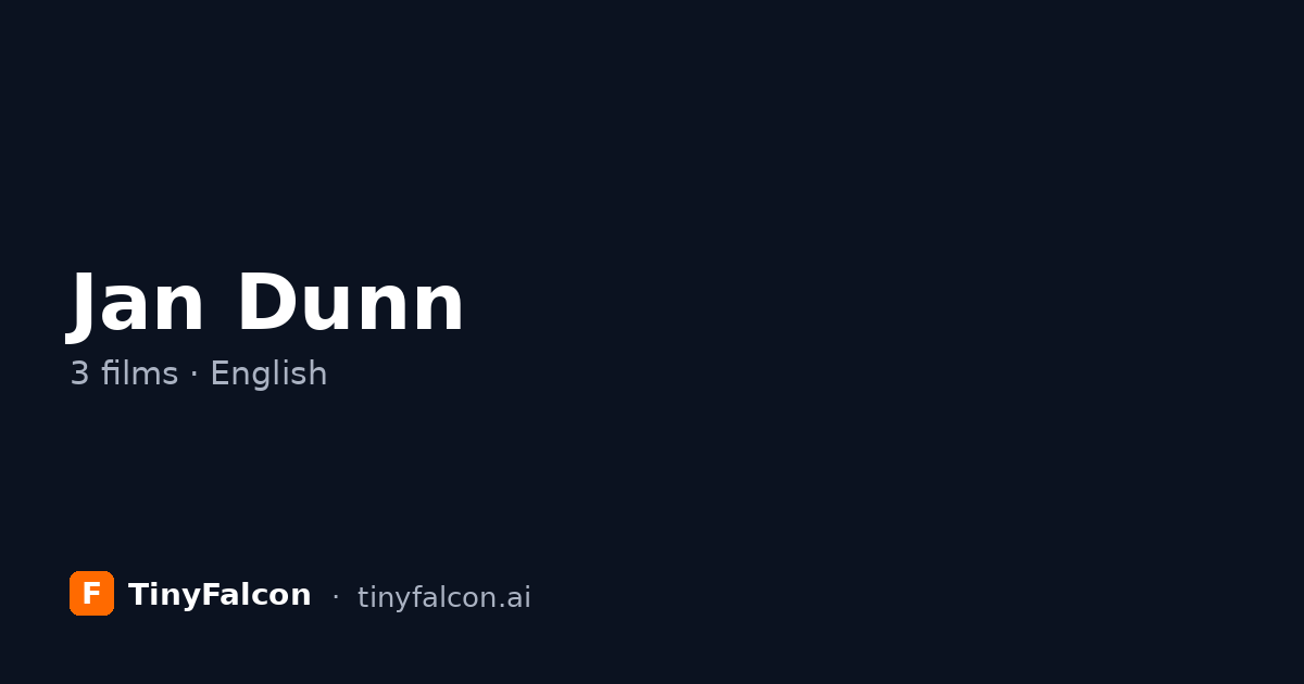 Jan Dunn
