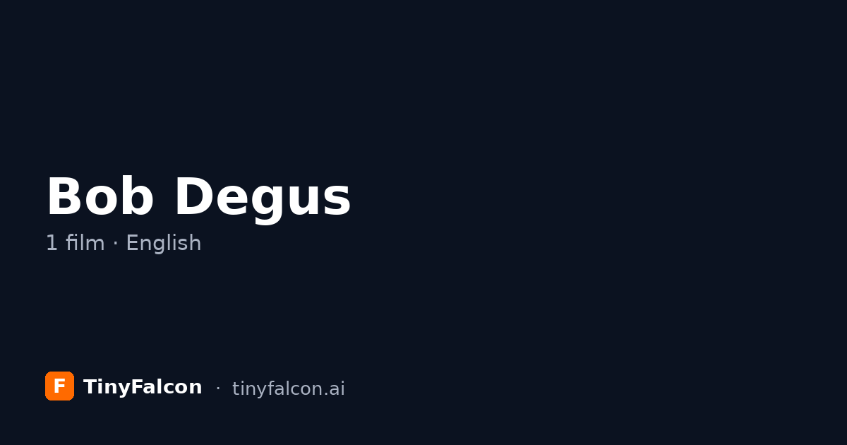 Bob Degus