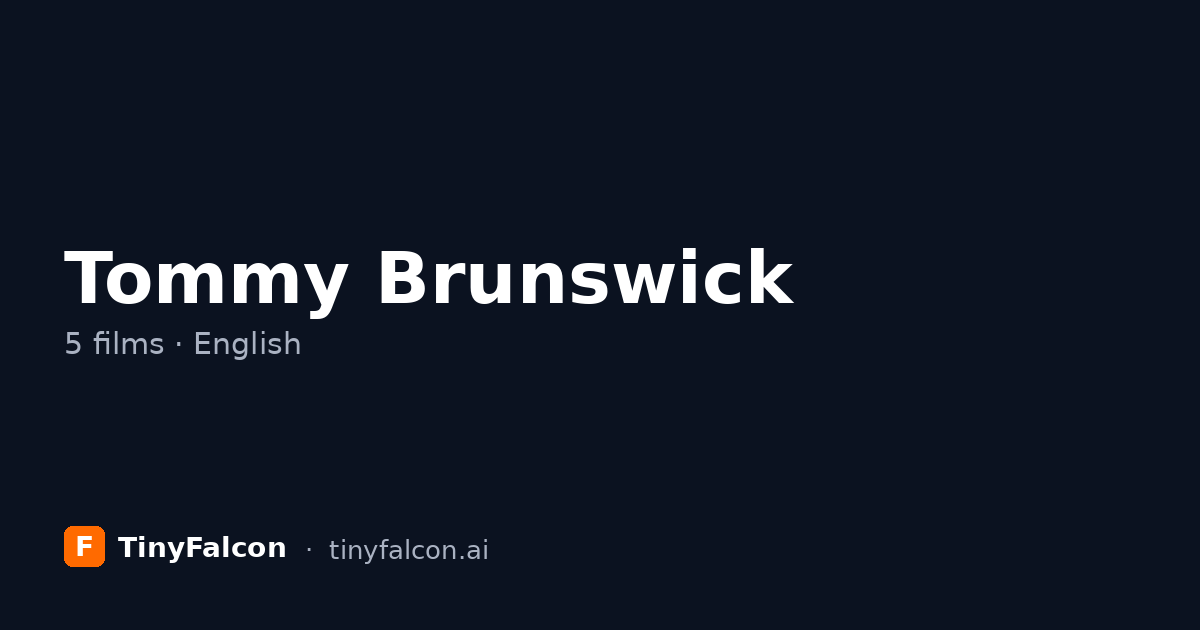 Tommy Brunswick