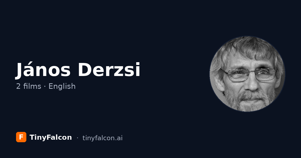 János Derzsi