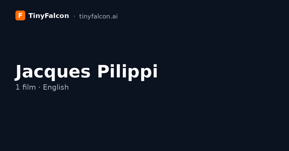 Jacques Pilippi