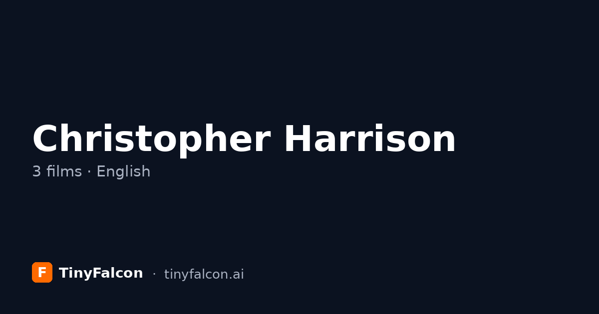 Christopher Harrison