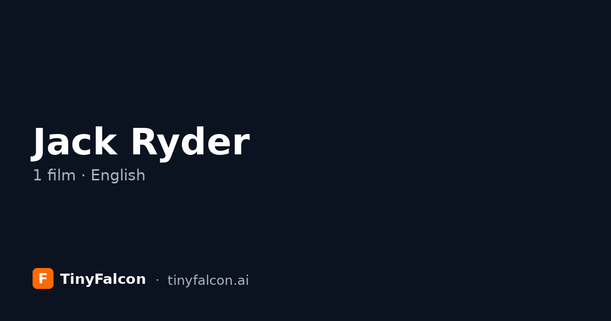 Jack Ryder