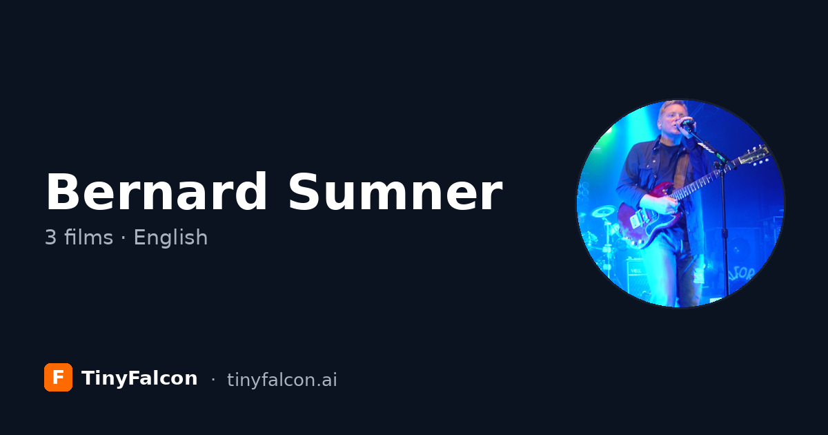 Bernard Sumner