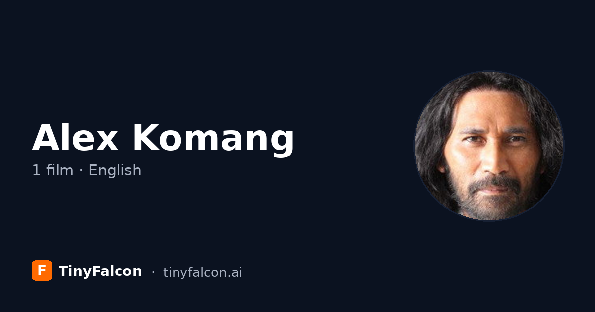 Alex Komang