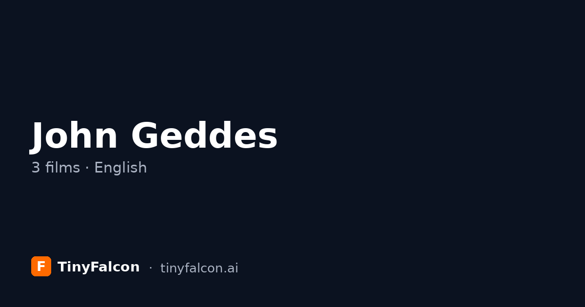 John Geddes