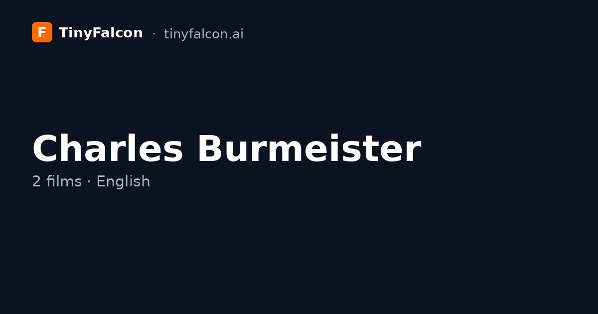 Charles Burmeister