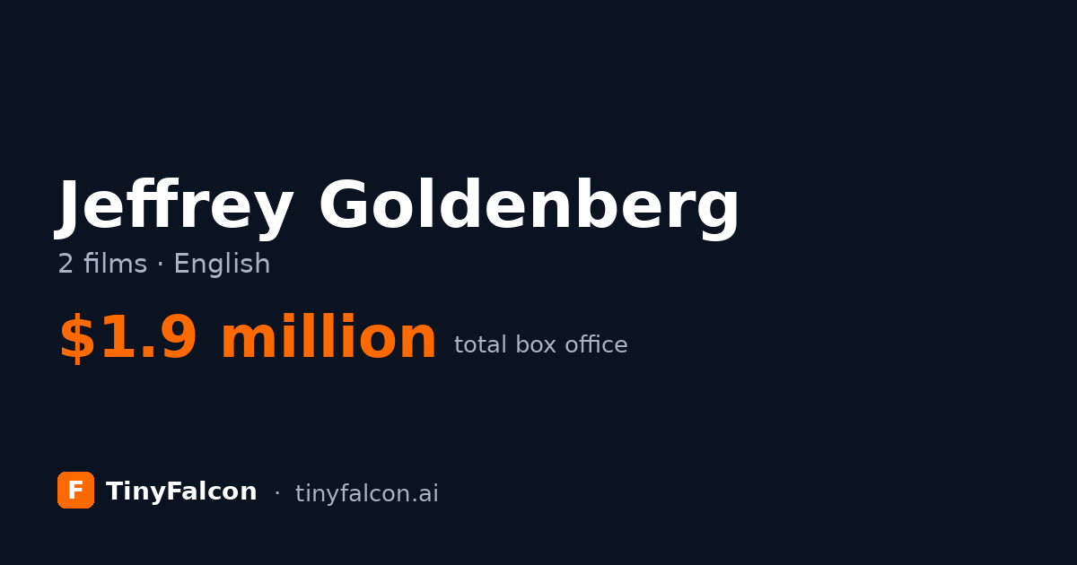 Jeffrey Goldenberg