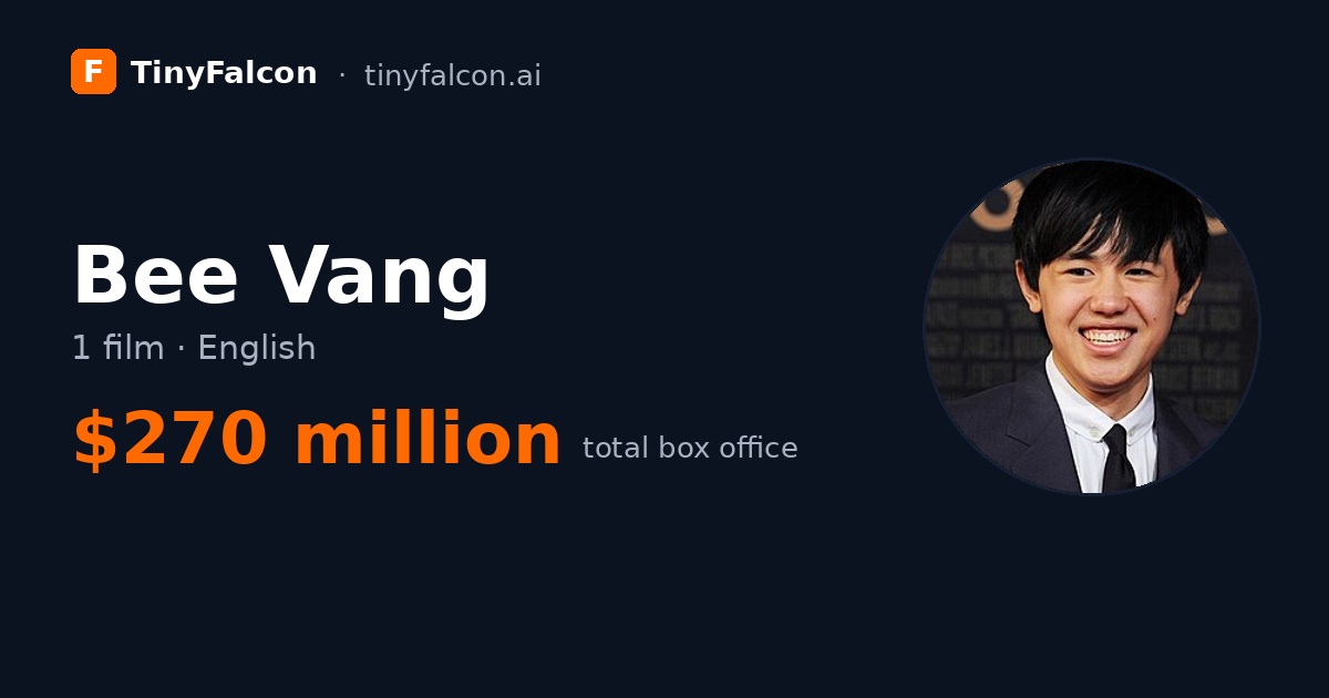 Bee Vang