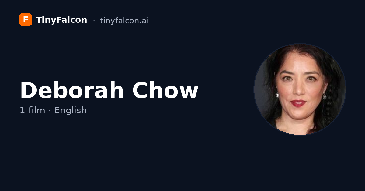 Deborah Chow