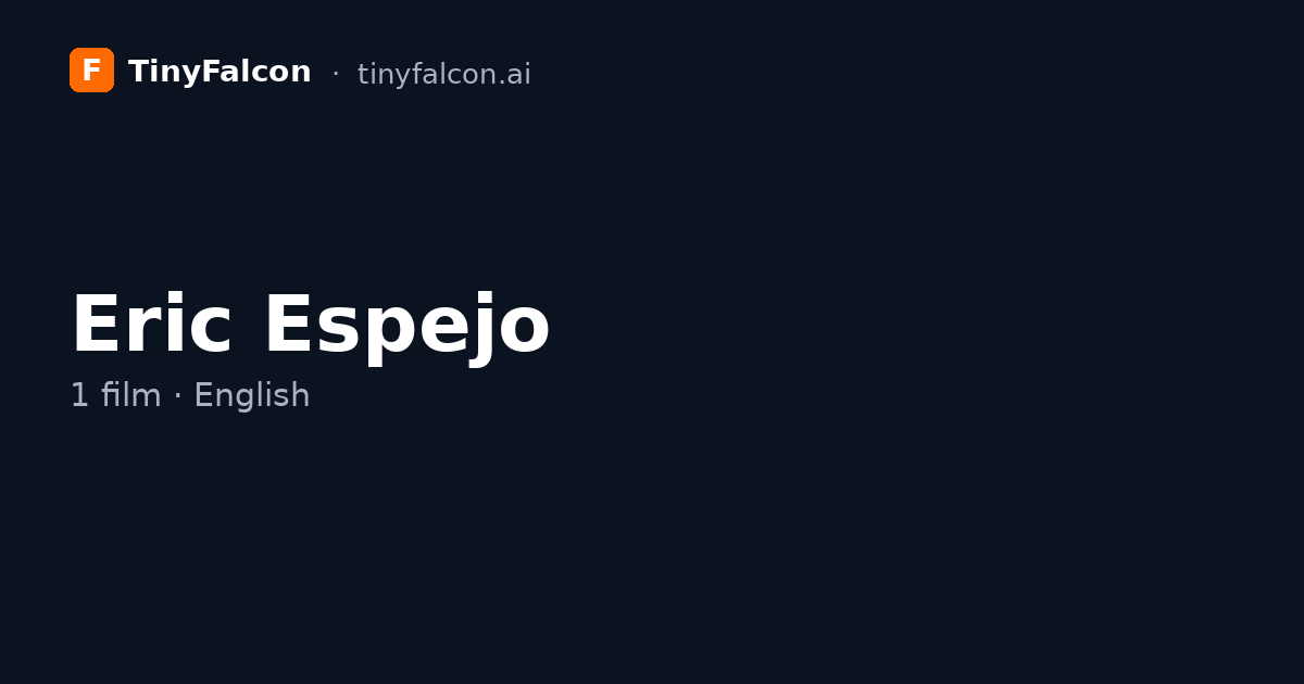 Eric Espejo