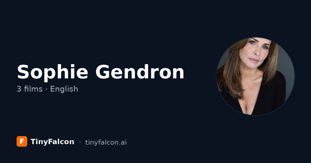 Sophie Gendron
