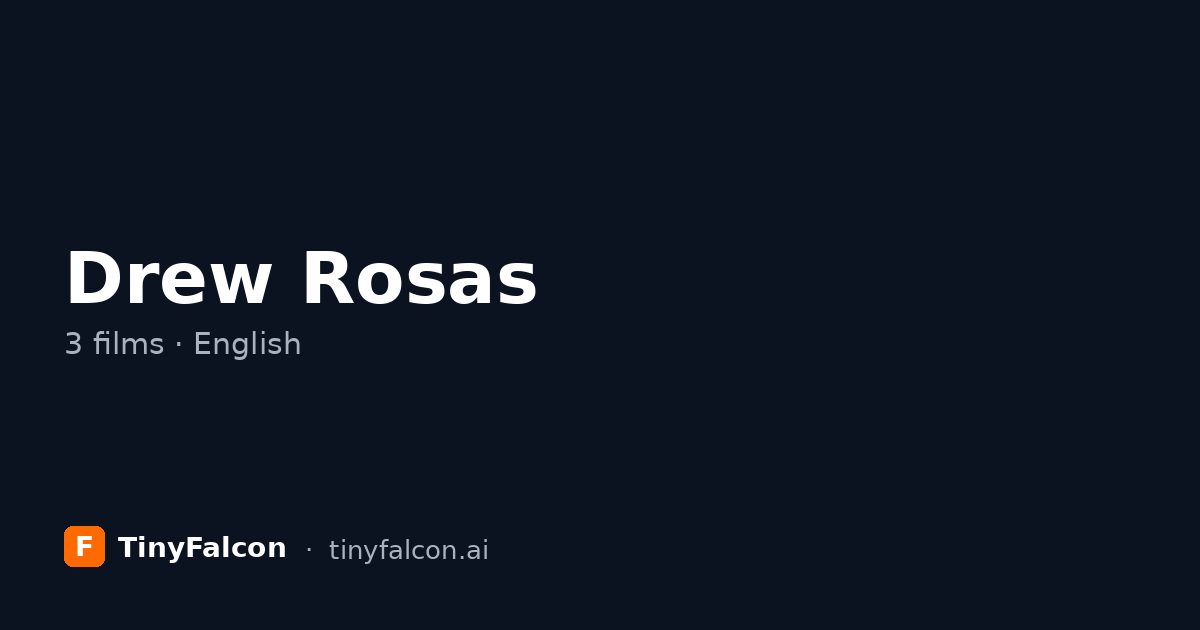Drew Rosas