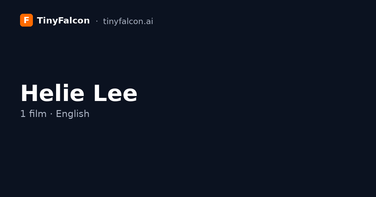 Helie Lee
