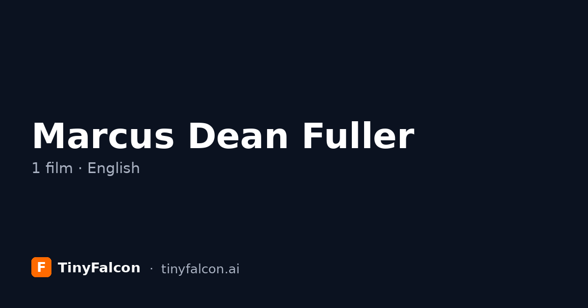 Marcus Dean Fuller