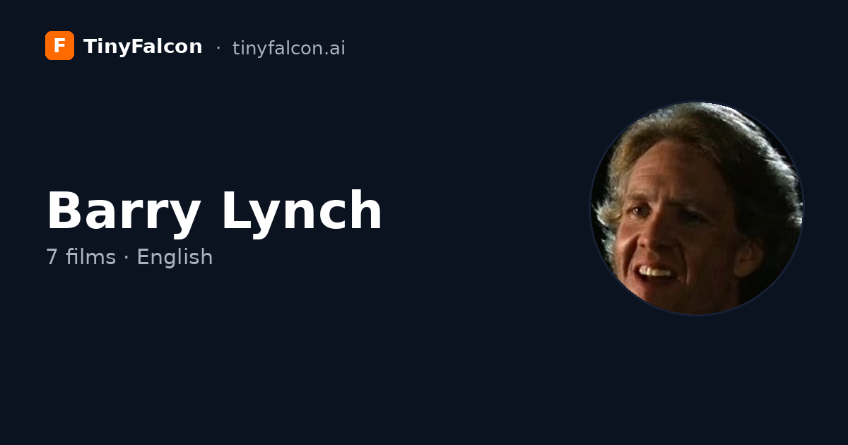 Barry Lynch