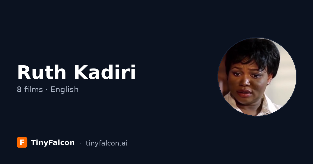 Ruth Kadiri