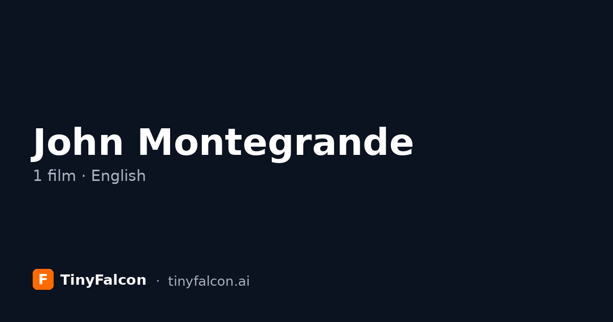 John Montegrande