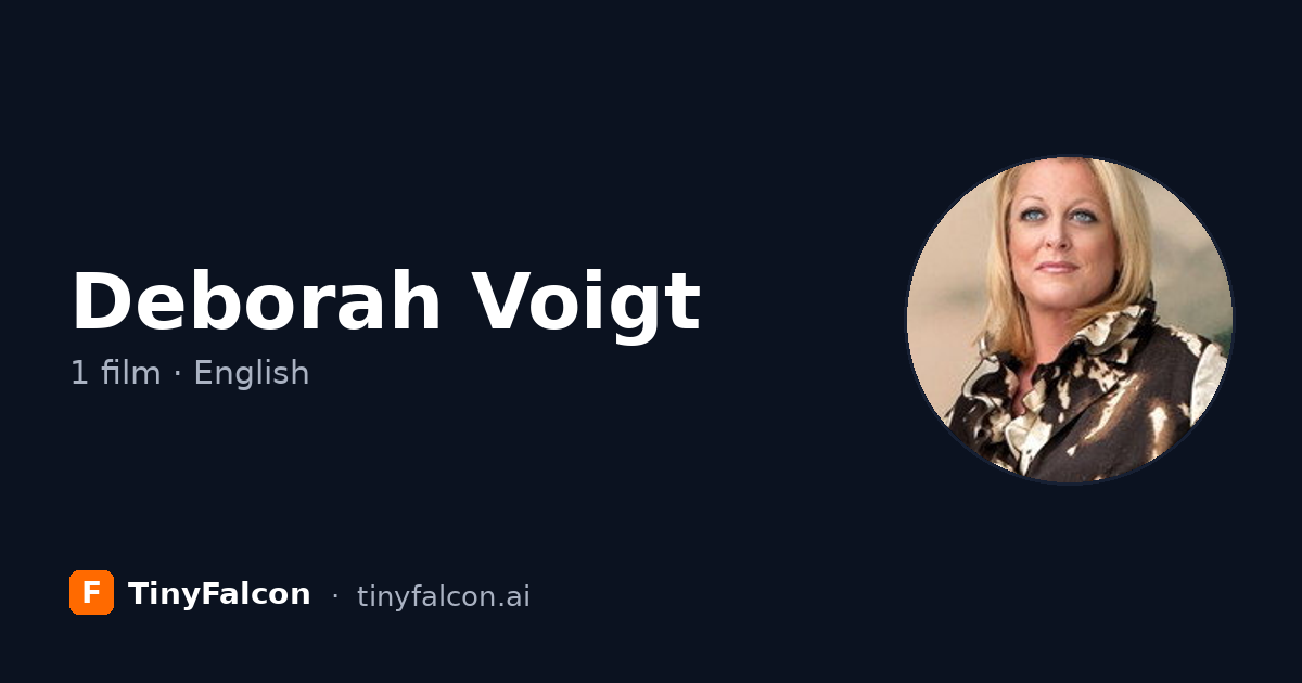 Deborah Voigt