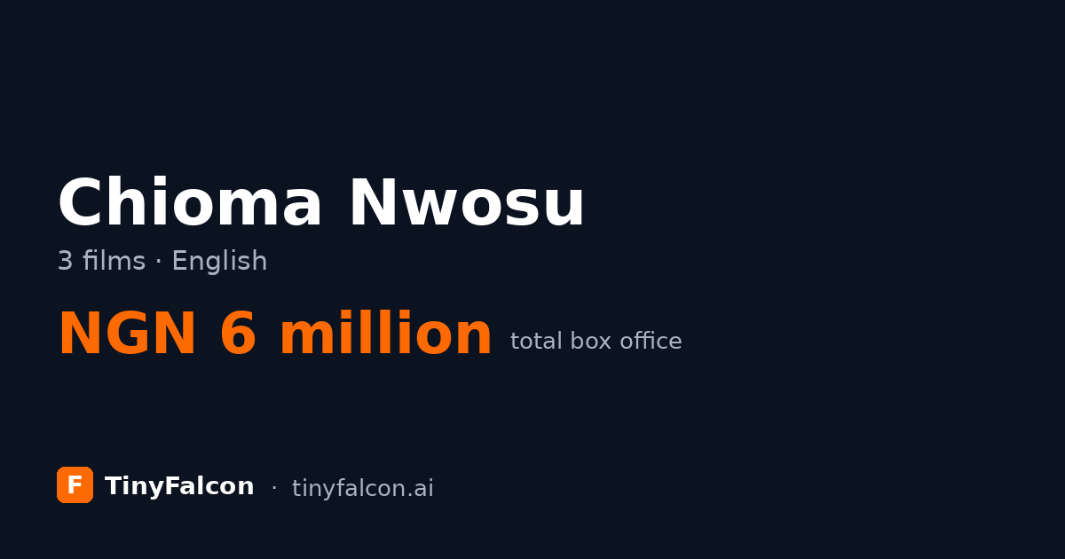 Chioma Nwosu