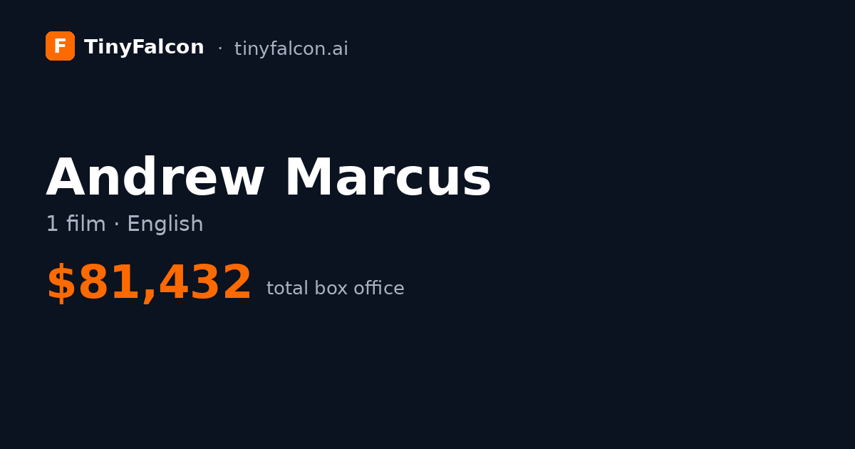 Andrew Marcus
