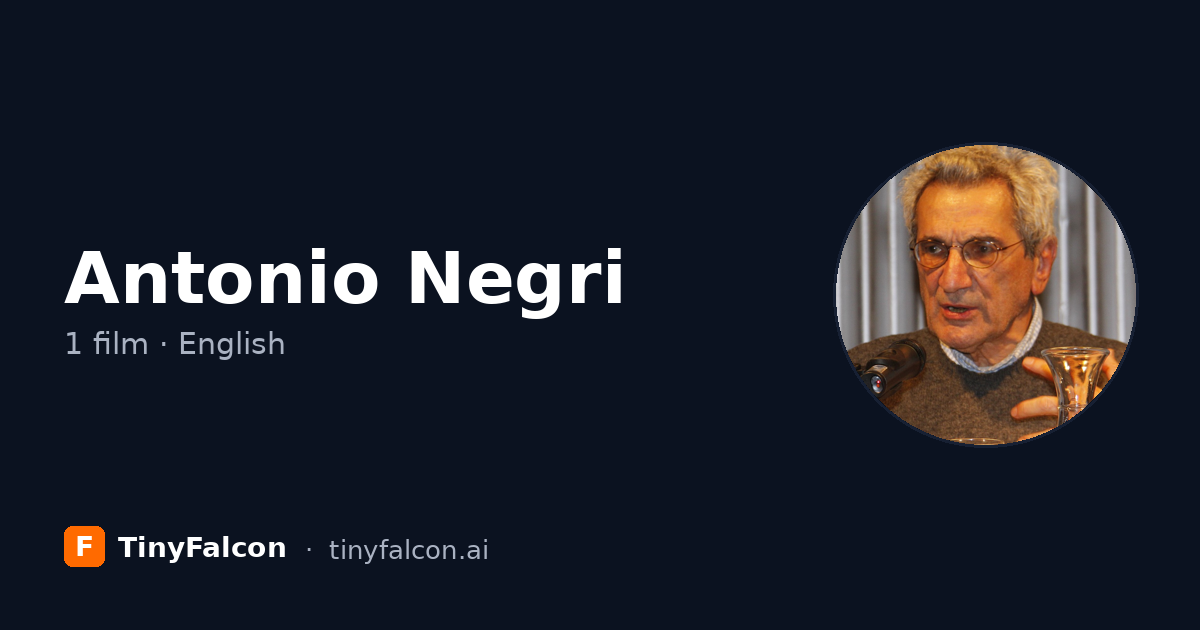 Antonio Negri